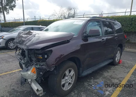 2014 Toyota Sequoia Sr5 5.7L V8 from USA, damaged, VIN 5TDZY5G13ES054683
